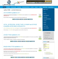 Latitud WEB Joomla! Extensions